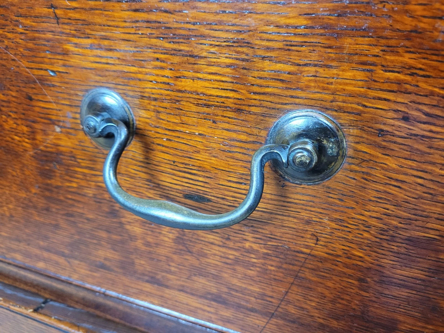 Victorian Chest of Drawers 2 Over 3 19thC Drop Handles Delivery Available