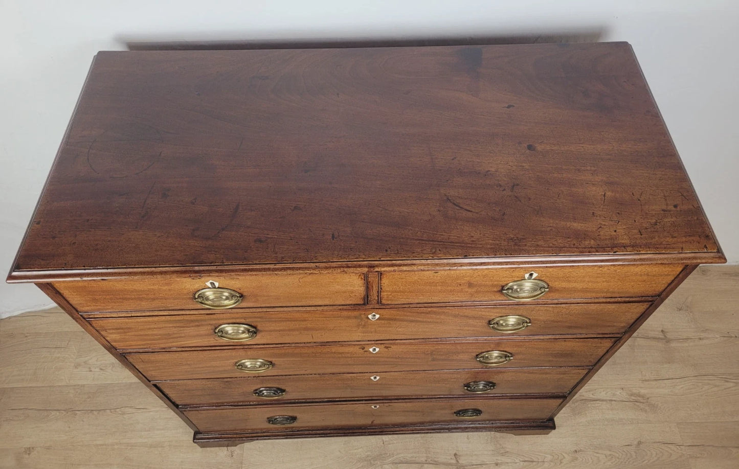 Waring & Gillow Chest of Drawers 2 Over 4 English Regency Delivery Available