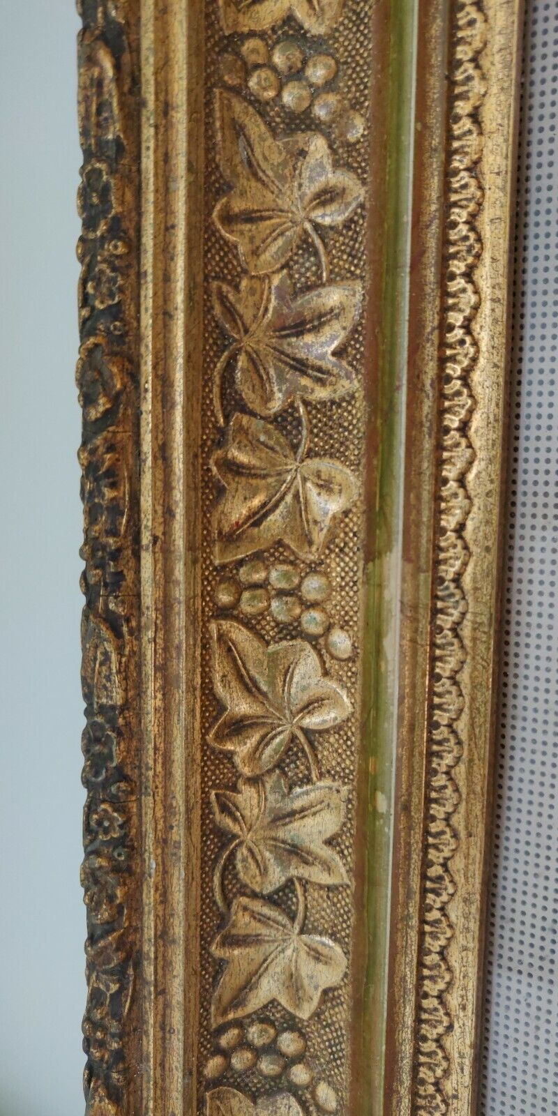 Gilt Framed Victorian Tapestry Floral Wall Mounted Antique Postage Available