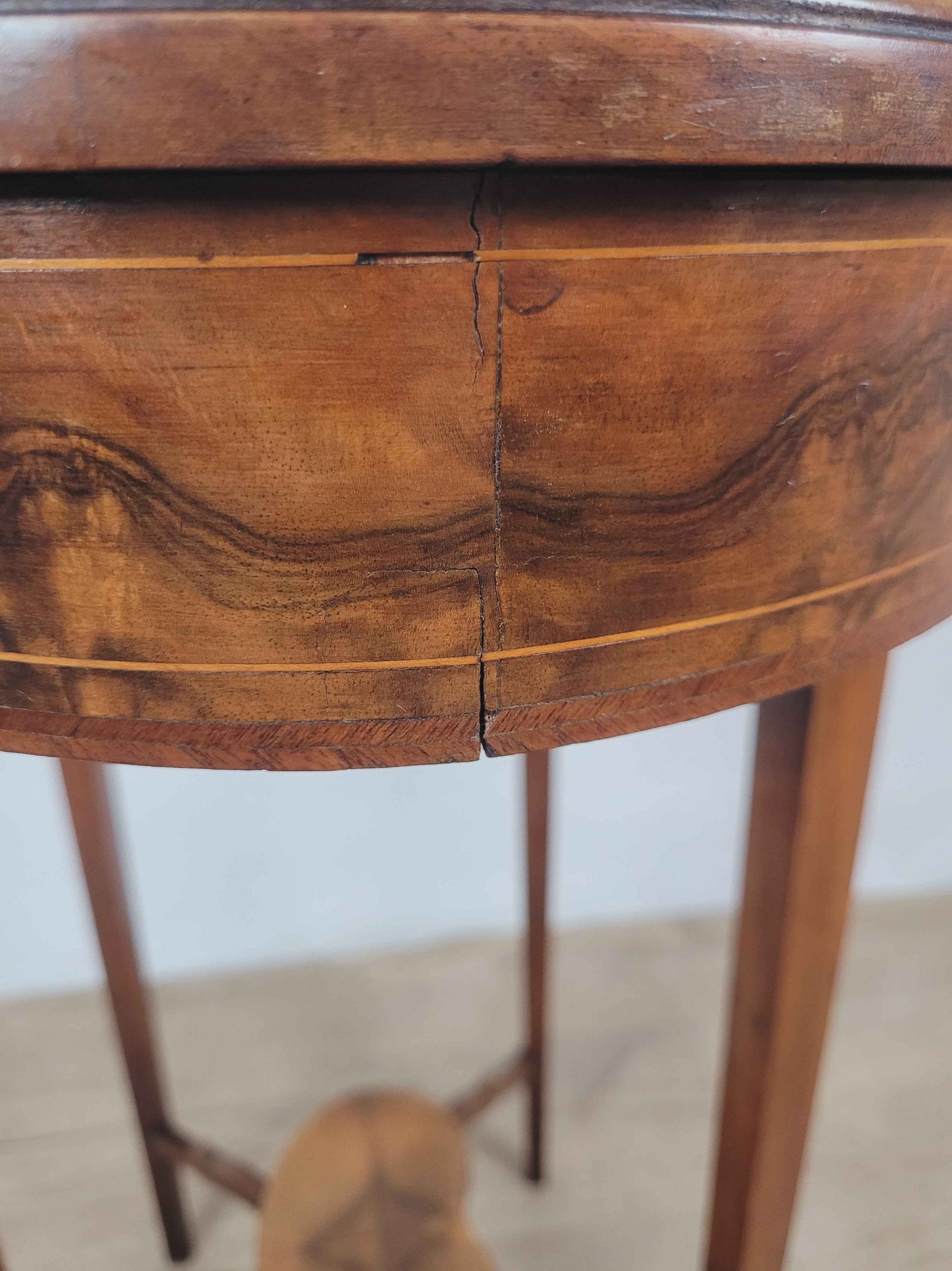 Victorian Kidney Side Table Walnut 19th Century Antique Postage Available