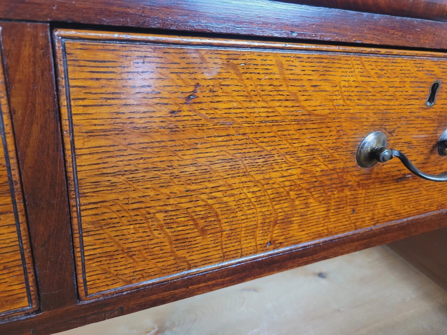 Victorian Chest of Drawers 2 Over 3 19thC Drop Handles Delivery Available