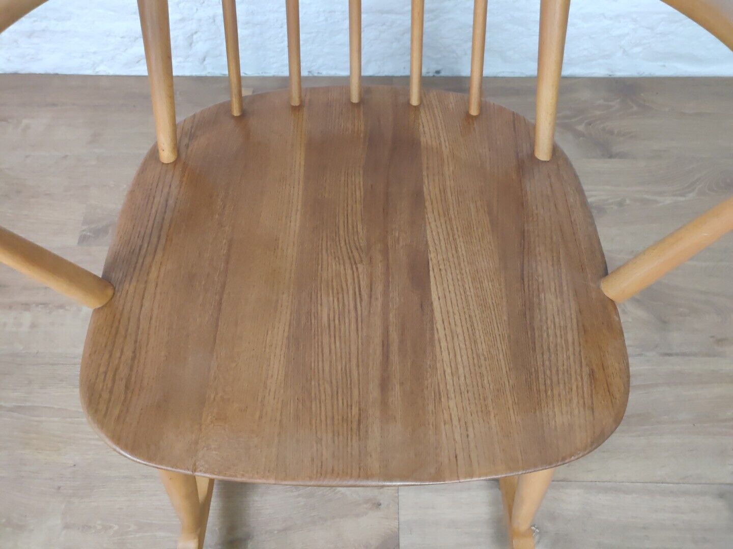 Rocking Chair Ercol 428 Quaker 1970's Vintage Beech Delivery Available