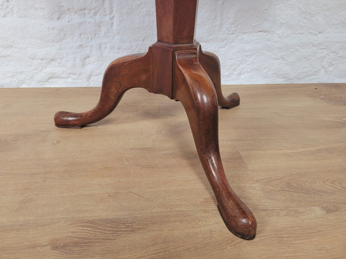 Pedestal Table Mahogany Circular 19th Century Postage Available