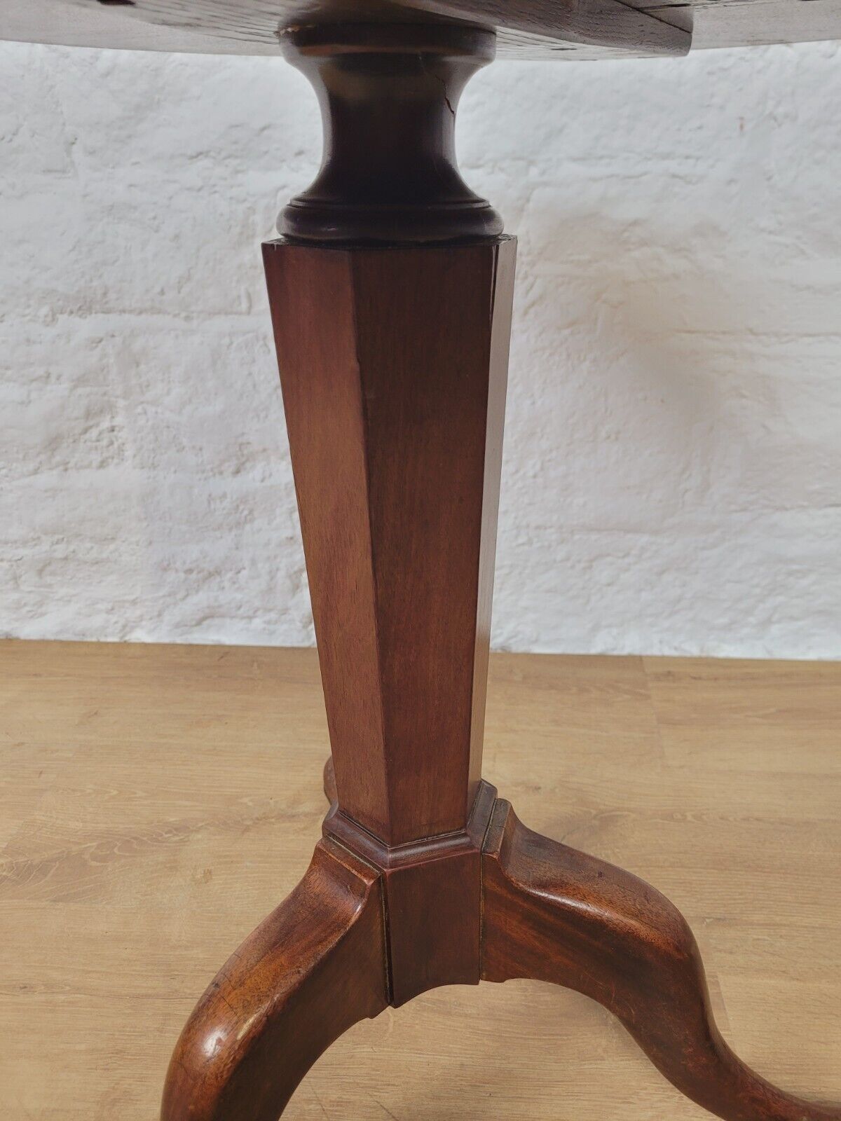 Pedestal Table Mahogany Circular 19th Century Postage Available