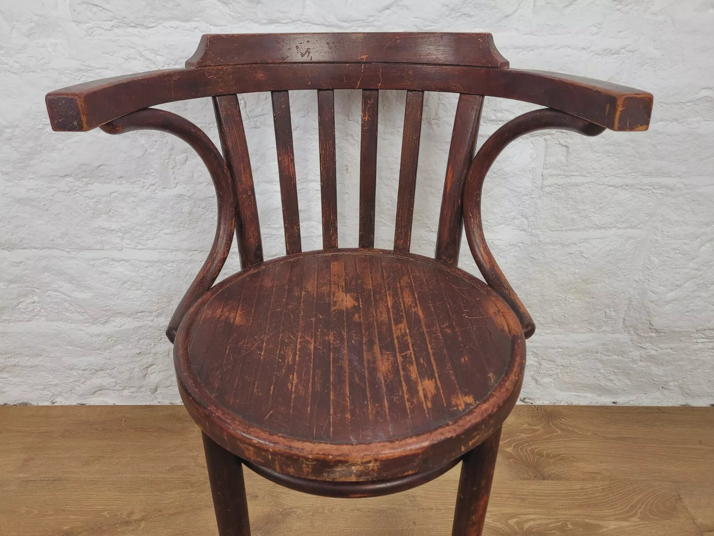 Bentwood Elbow Chair Cafe Bistro Pair Vintage Postage Available