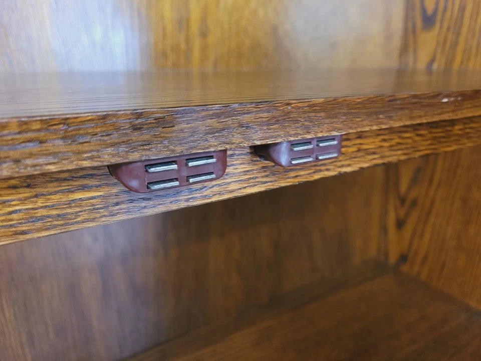 Bedroom Linen Cupboard Vintage Oak Handles Country Rustic Delivery Available