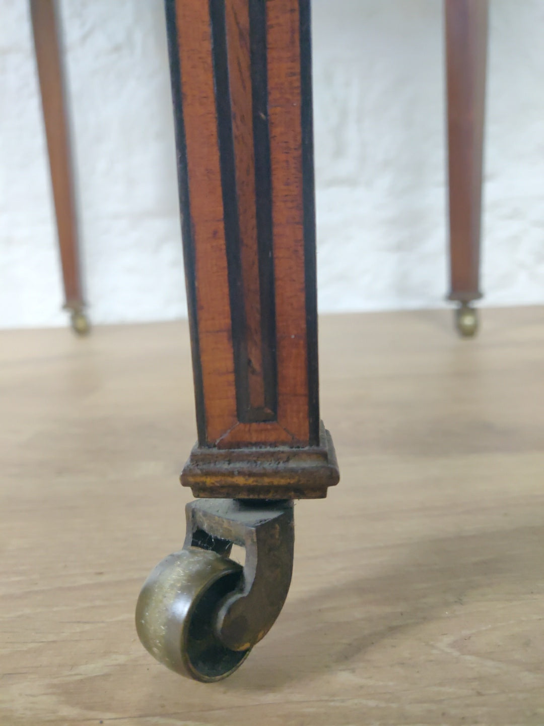 Edwardian Occasional Table Castors Rosewood Crossband Mahogany Postage Available