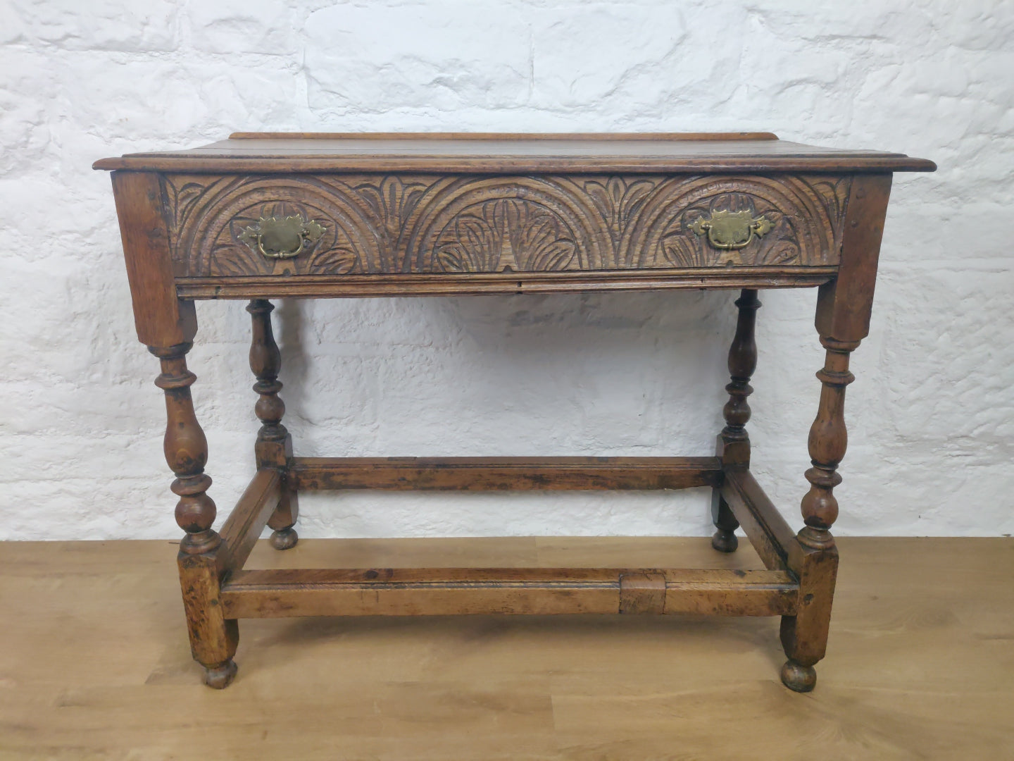 Victorian Carved Side Table Jacobean 19th Century English Delivery Available