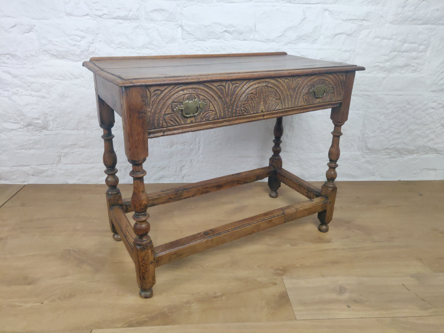 Victorian Carved Side Table Jacobean 19th Century English Delivery Available