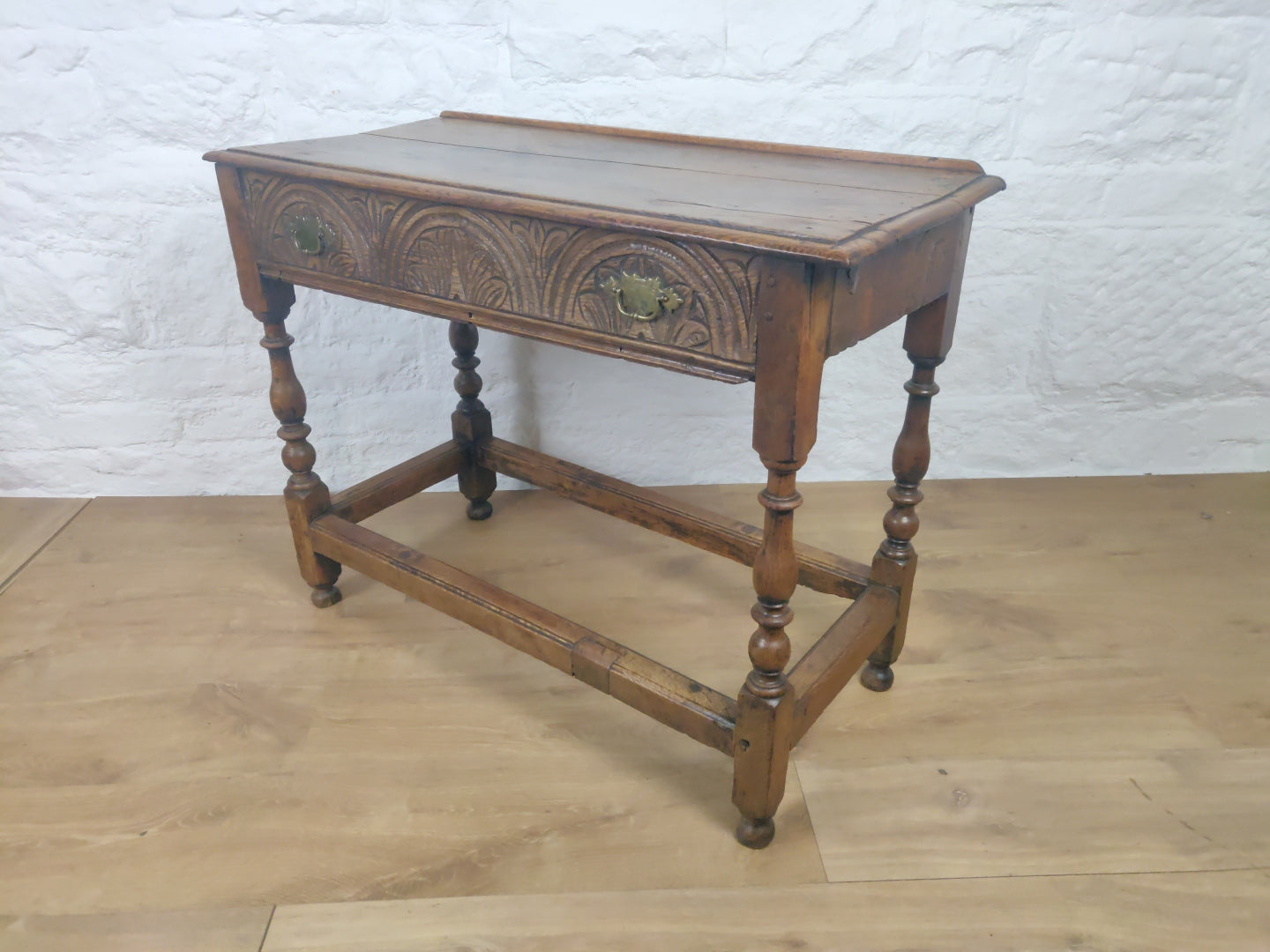 Victorian Carved Side Table Jacobean 19th Century English Delivery Available