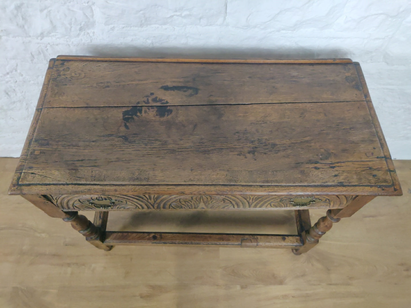 Victorian Carved Side Table Jacobean 19th Century English Delivery Available