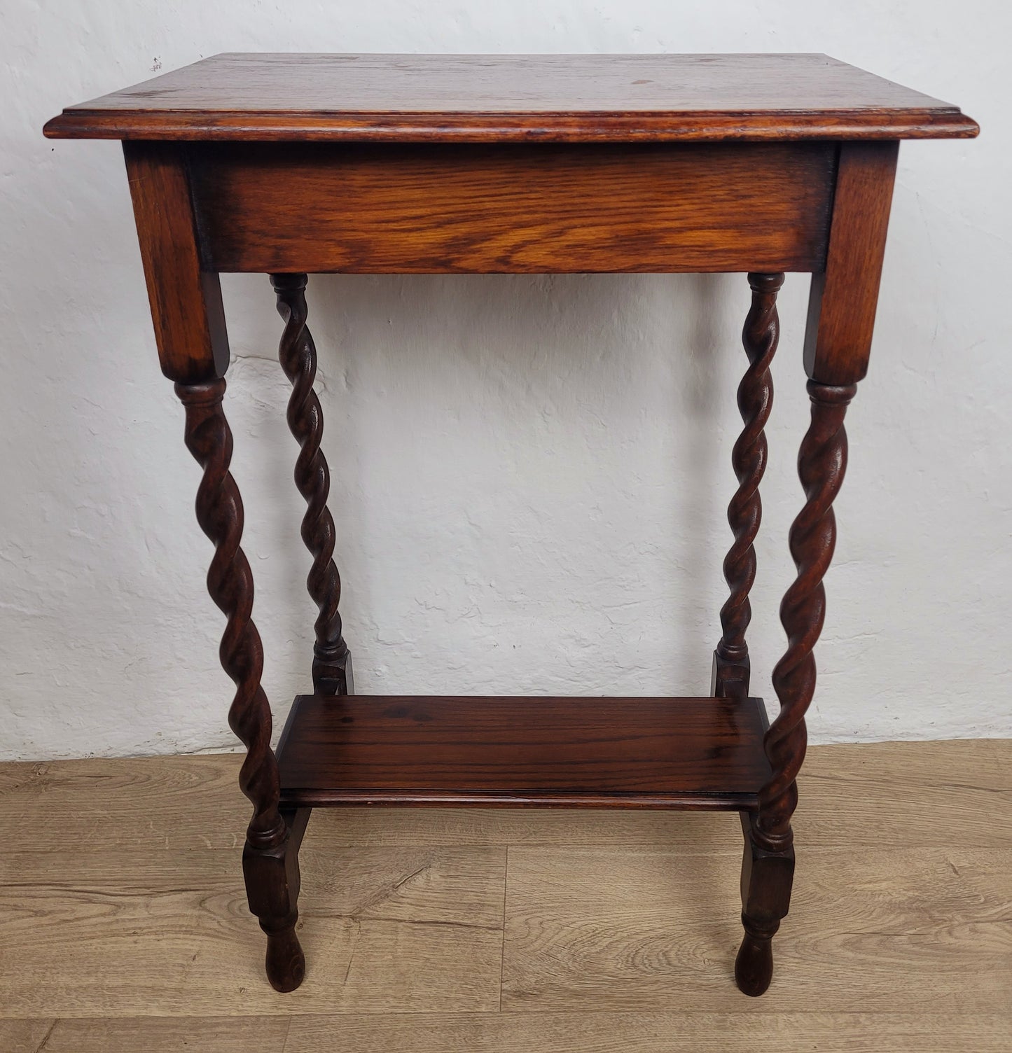 Victorian Occasional Table Barley Twist Country English 19thC Postage Available