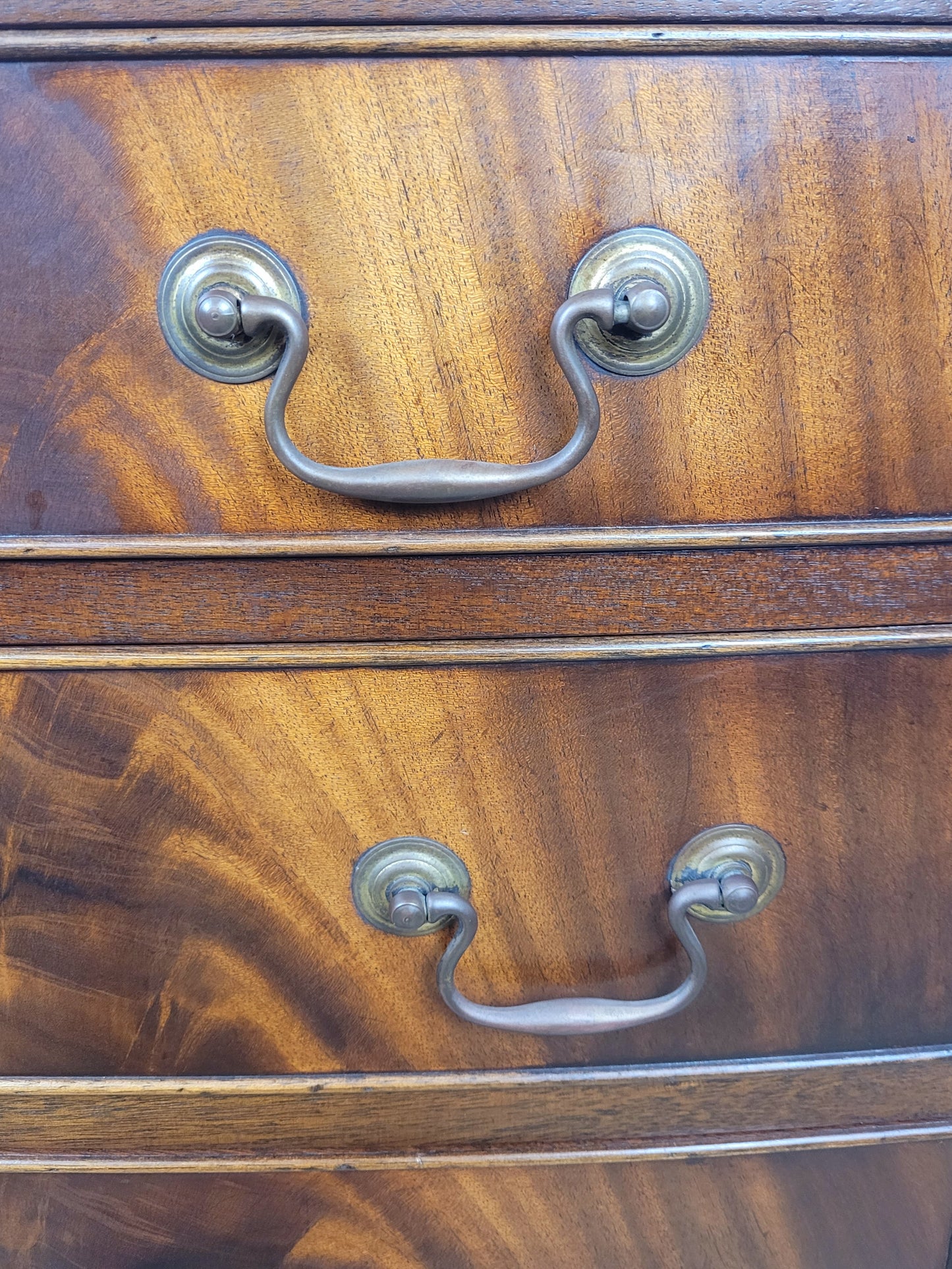 Chest Of Drawers Bevan Funnell Bedroom Vintage 1950s Mahogany Postage Available