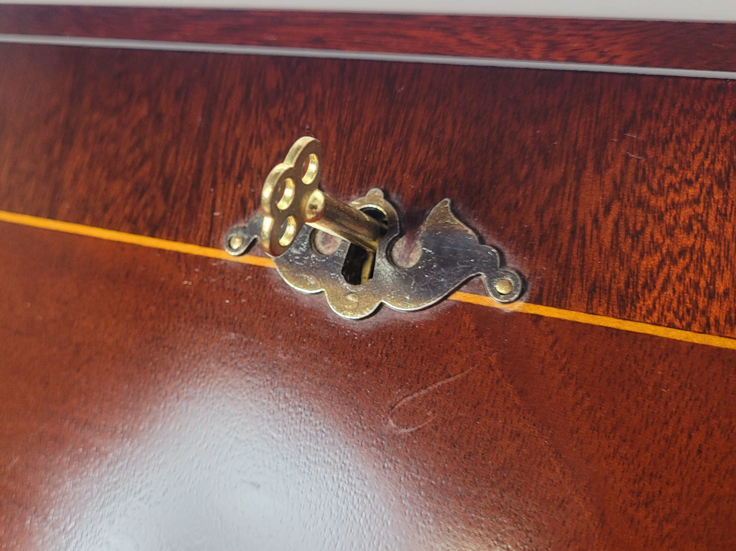 Vintage Writing Bureau Desk Lock & Key Ashmore Furniture Delivery Available