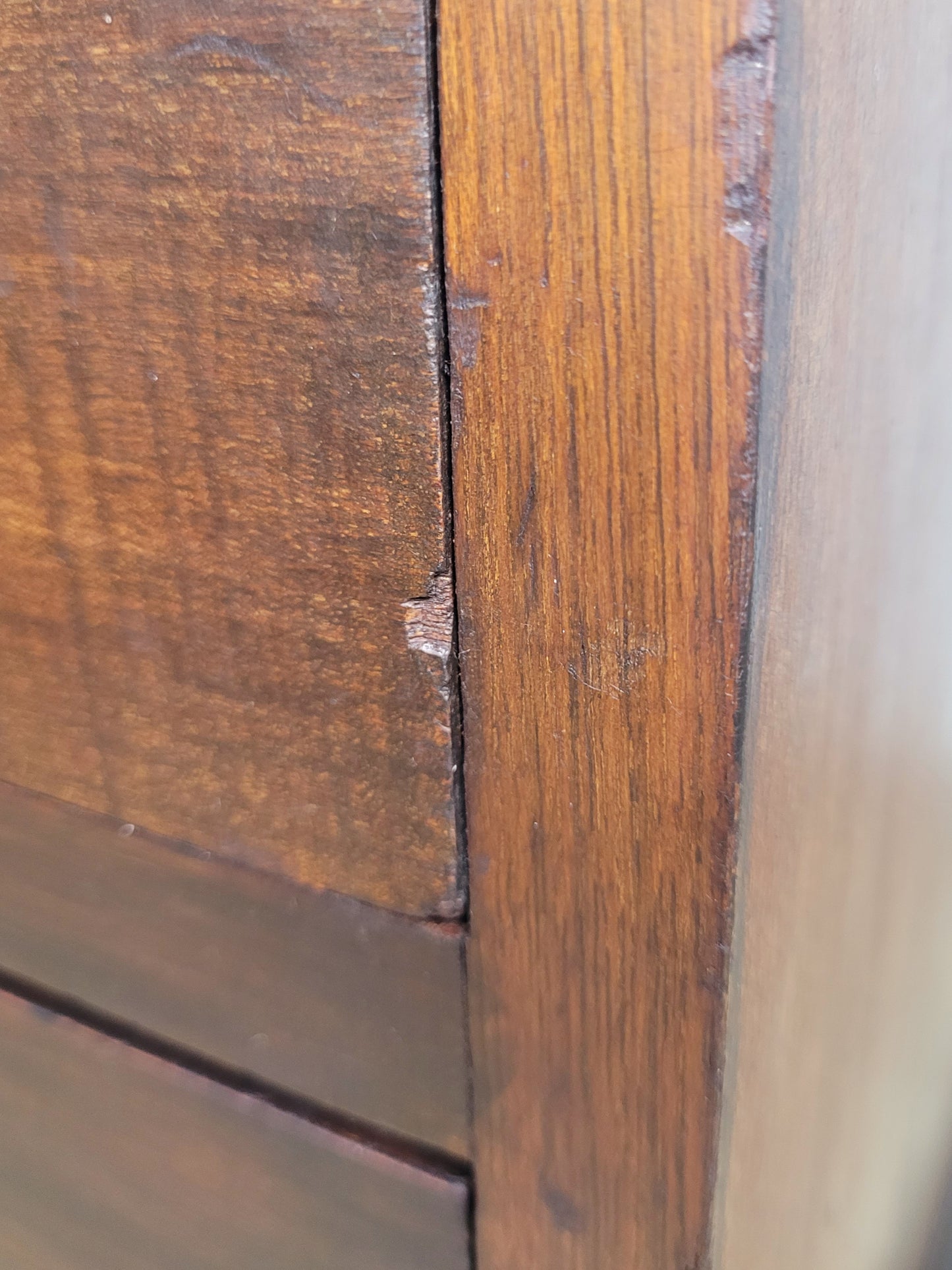 Vintage Writing Bureau Desk Key Lockable Drawers Leather 1930 Delivery Available