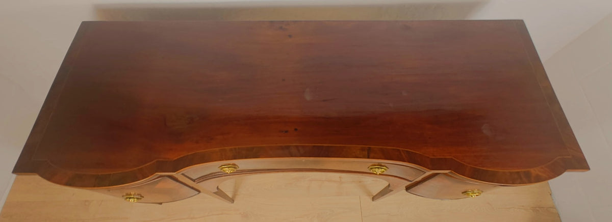 Georgian Sideboard Serpentine Front C1830 English Mahogany Delivery Available