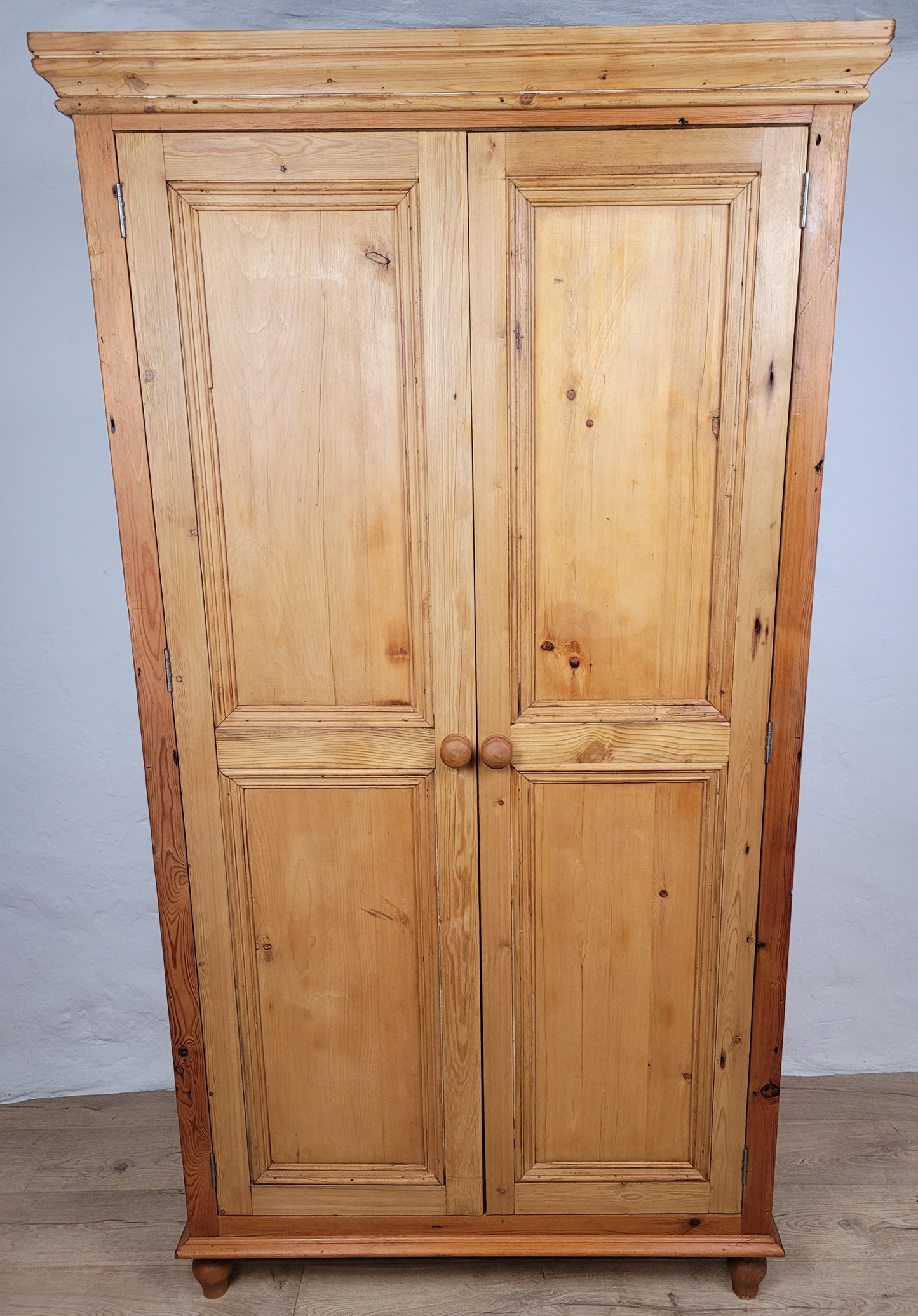 Pine Double Door Wardrobe Country Farmhouse Antique Delivery Available