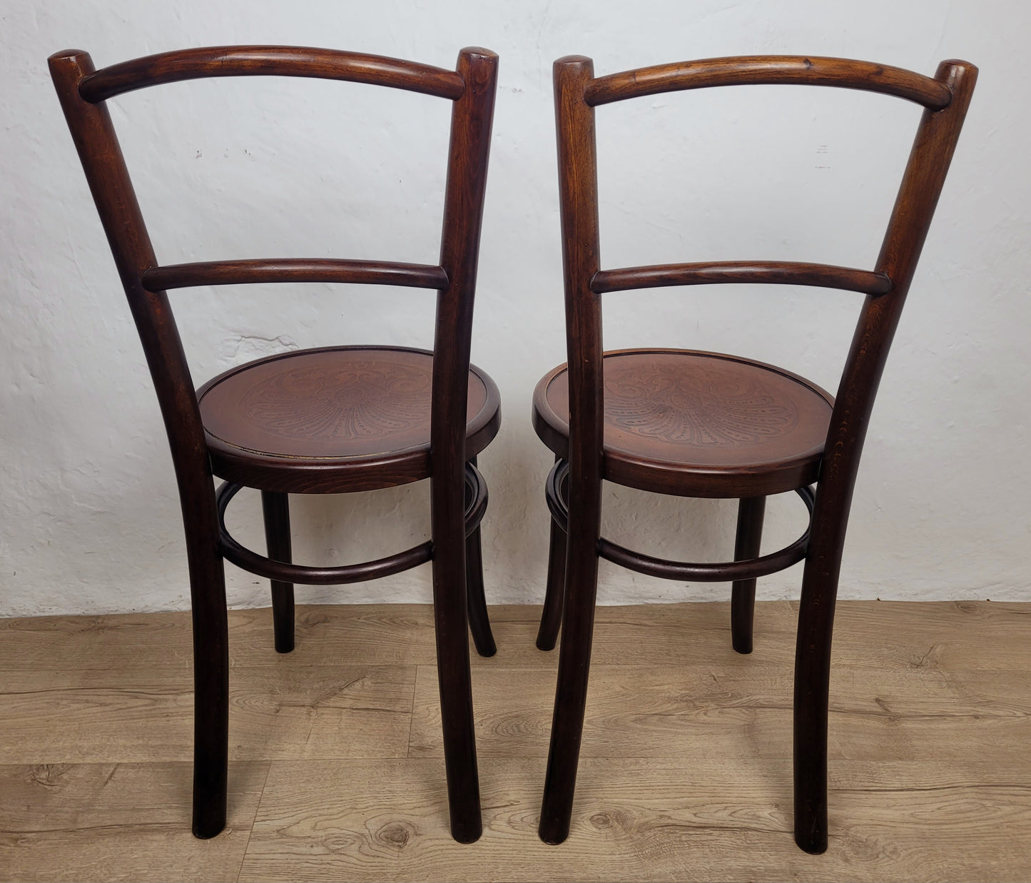 Thonet Style Bentwood Chairs Bistro Cafe 1950's Vintage Postage Available