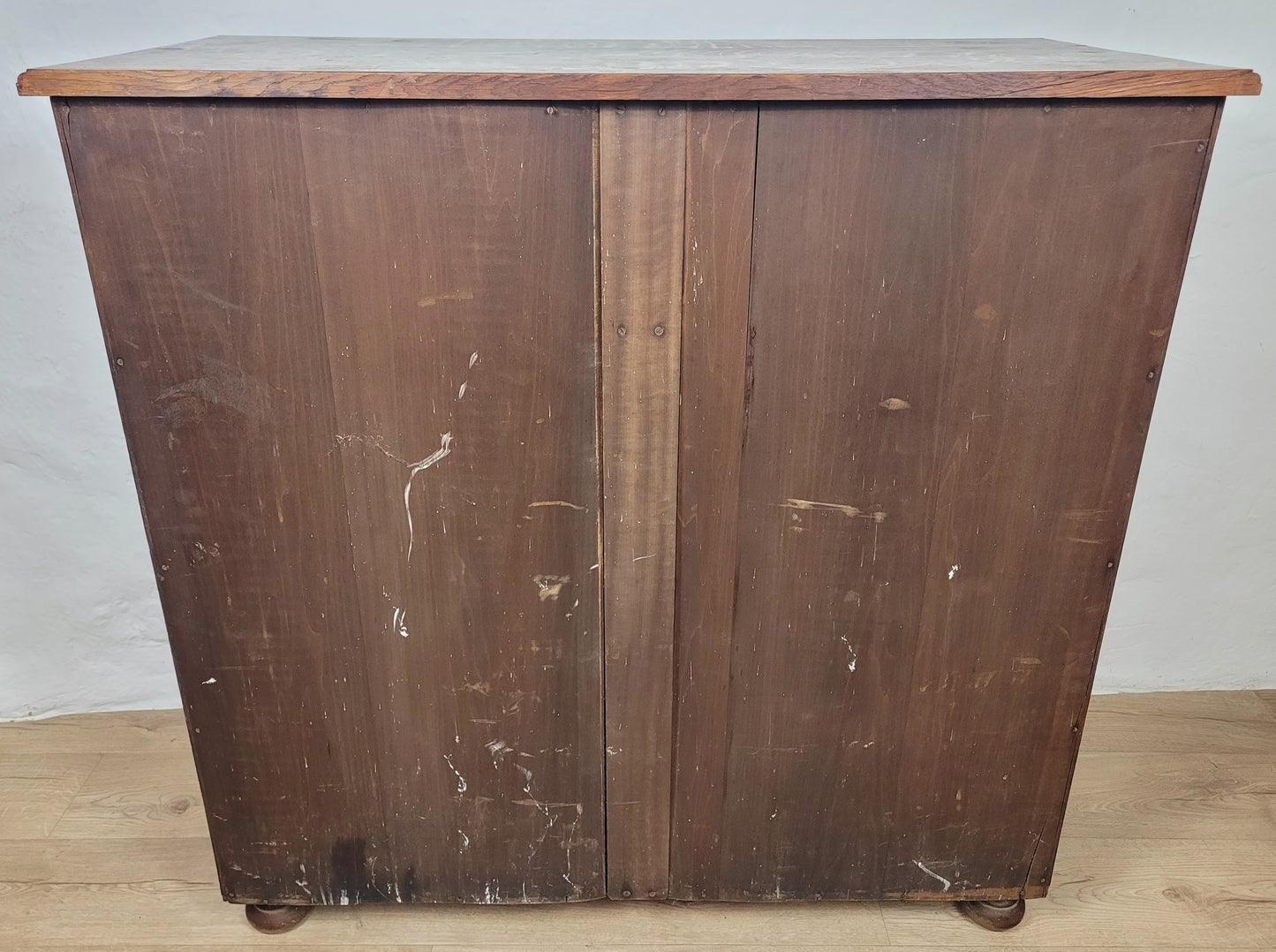Edwardian Chest of Drawers 2 Over 3 Oak 1910s Drop Handle Delivery Available