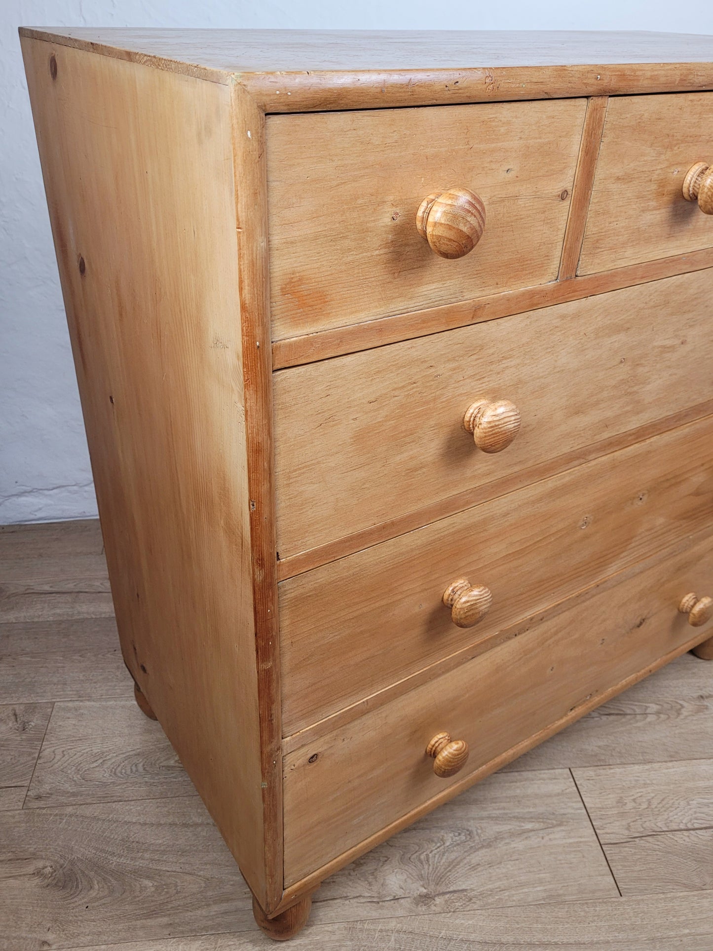 Victorian Chest Of Drawers 3 Over 3 Pine Country Rustic Delivery Available