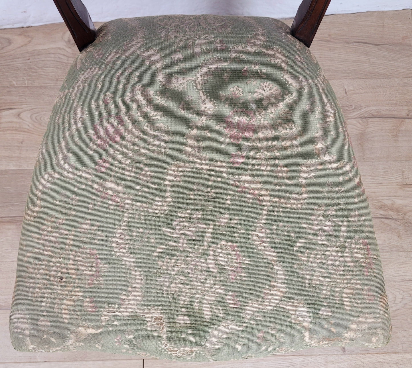 Victorian Nursing Chairs Carved Upholstered Floral 1890 Postage Available