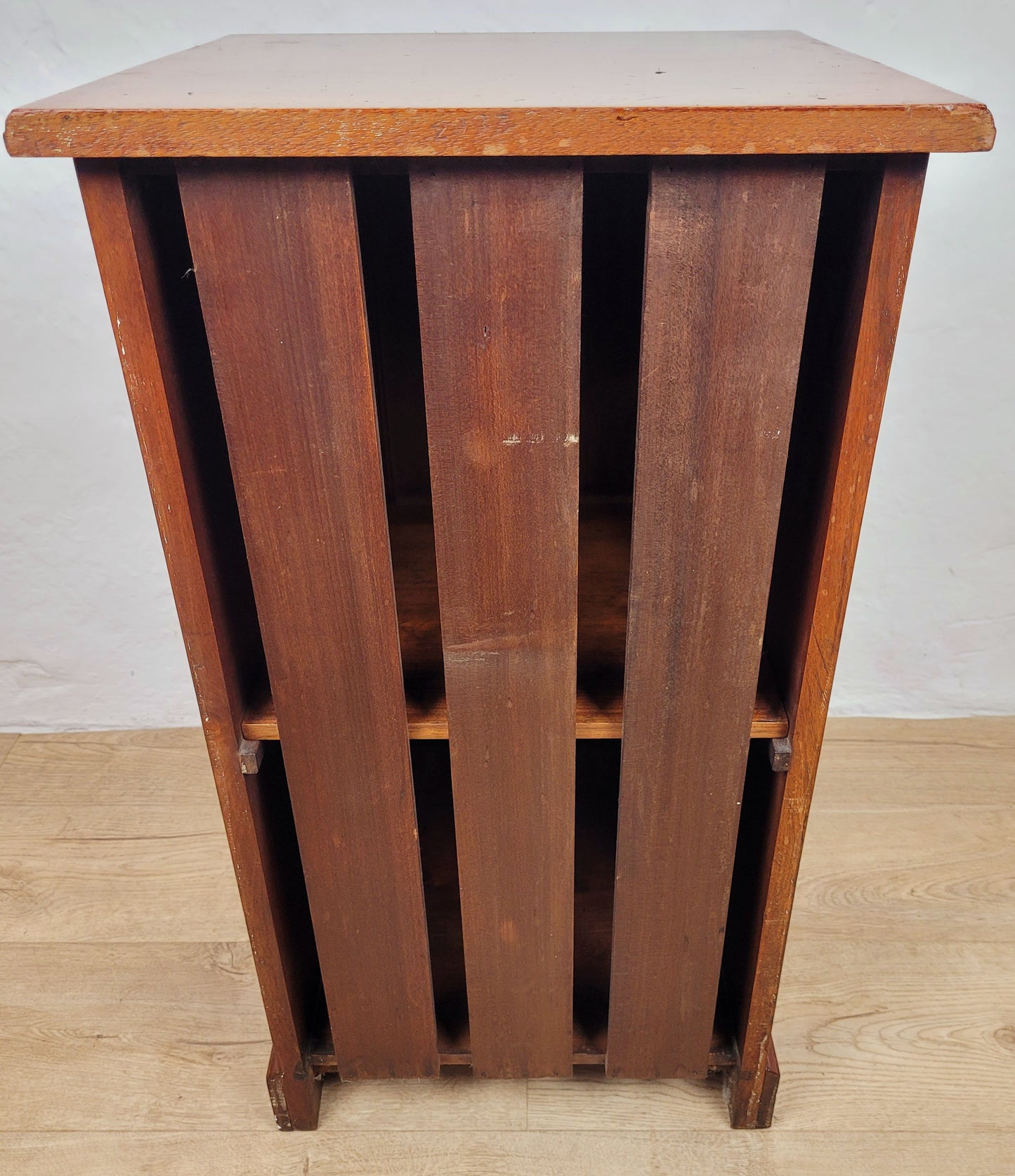 Walnut Bedside Cabinet Vintage Mid 20th Century Postage Available
