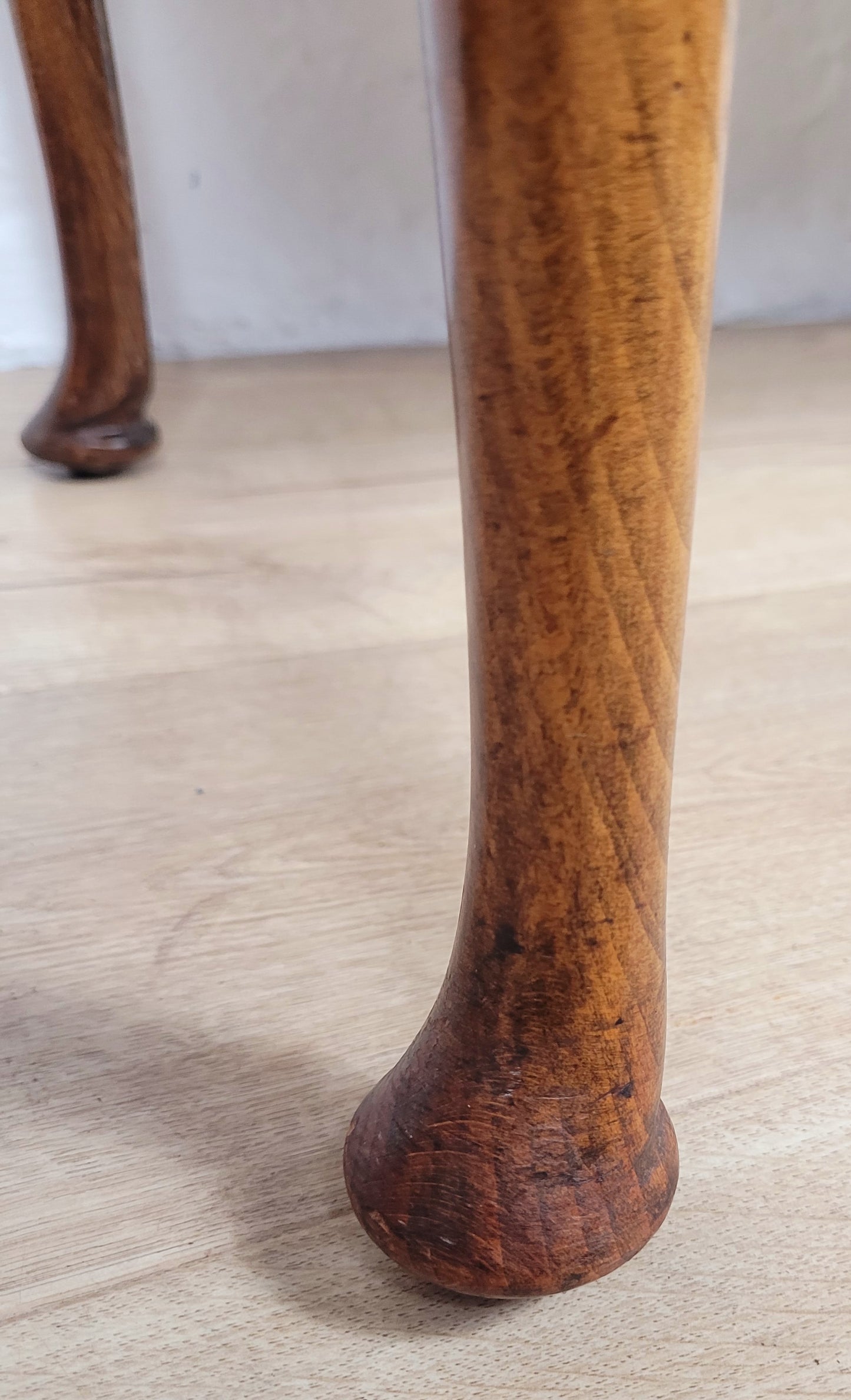 Vintage Writing Desk Denby & Spinks Walnut Cabriole Legs 1940s Delivery Available