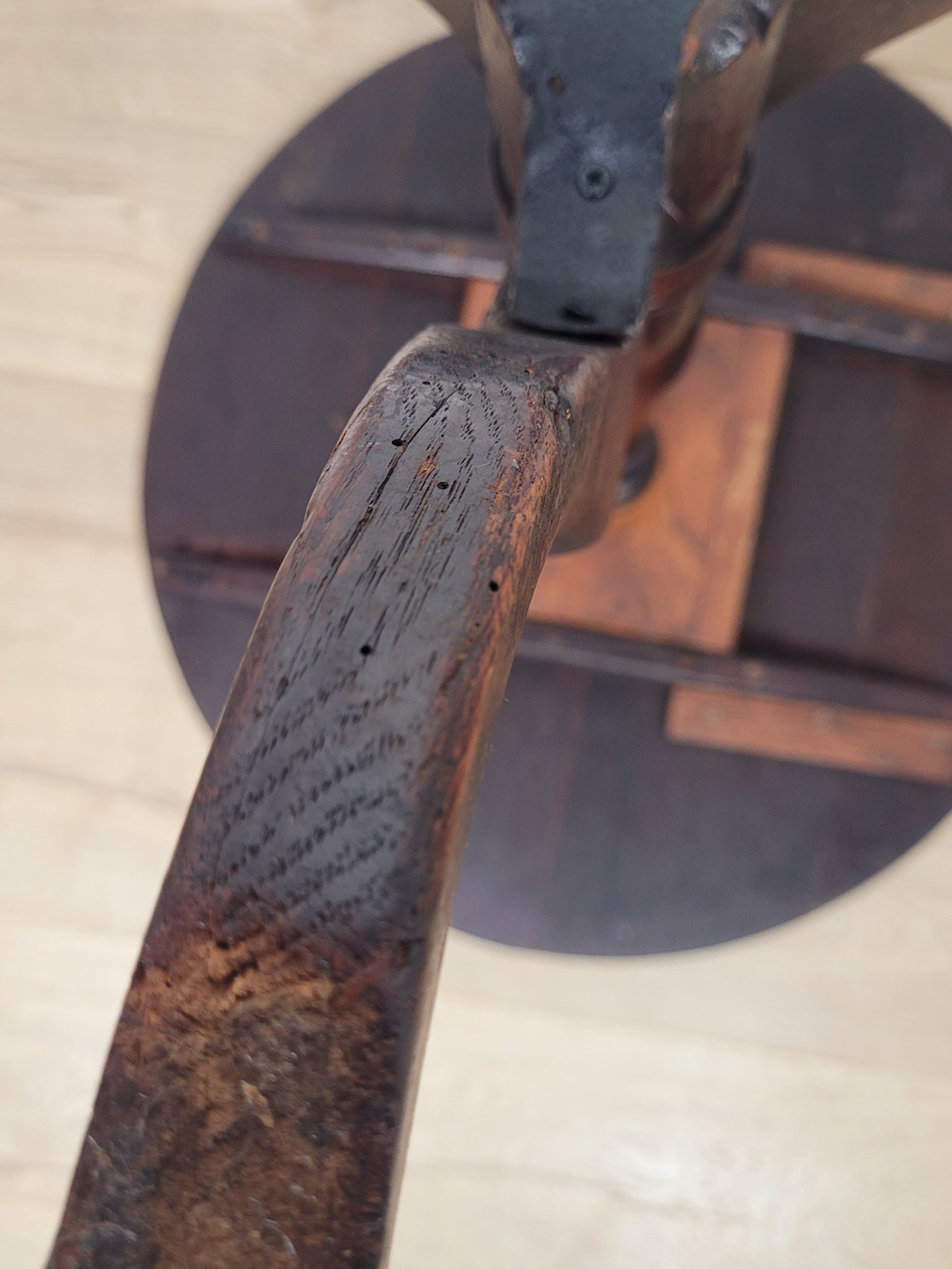 Georgian Tilt Top Table Tripod Occasional Round 18thC Oak Delivery Available