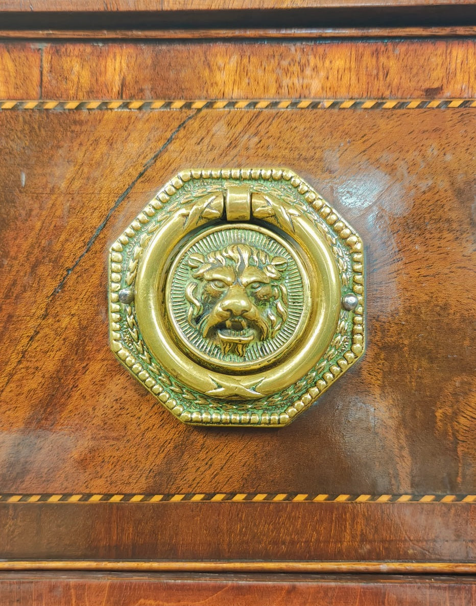 Georgian Sideboard Serpentine Front C1830 English Mahogany Delivery Available