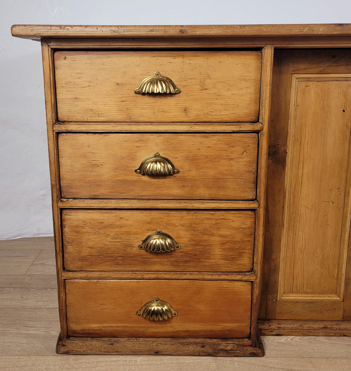 Victorian Sideboard Cupboard Pine With Drawers Rustic Country Delivery Available