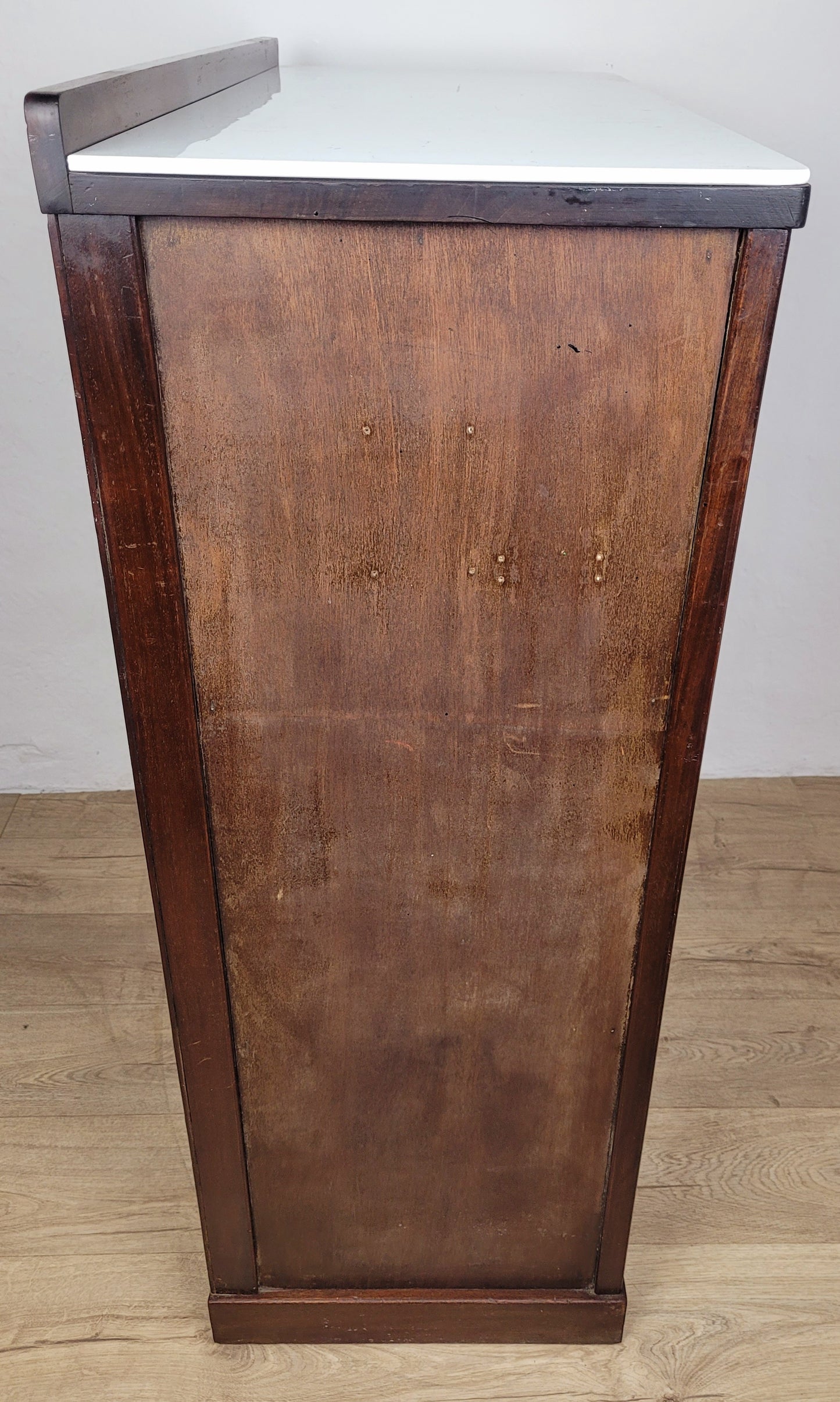 Dentist Collector Cabinet Vintage English Marble 17 Drawers Delivery Available