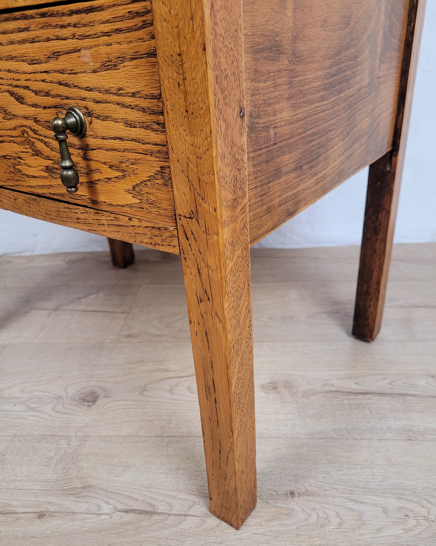 Oak Chest of Drawers Vintage Arts & Crafts Style 1930 English Delivery Available