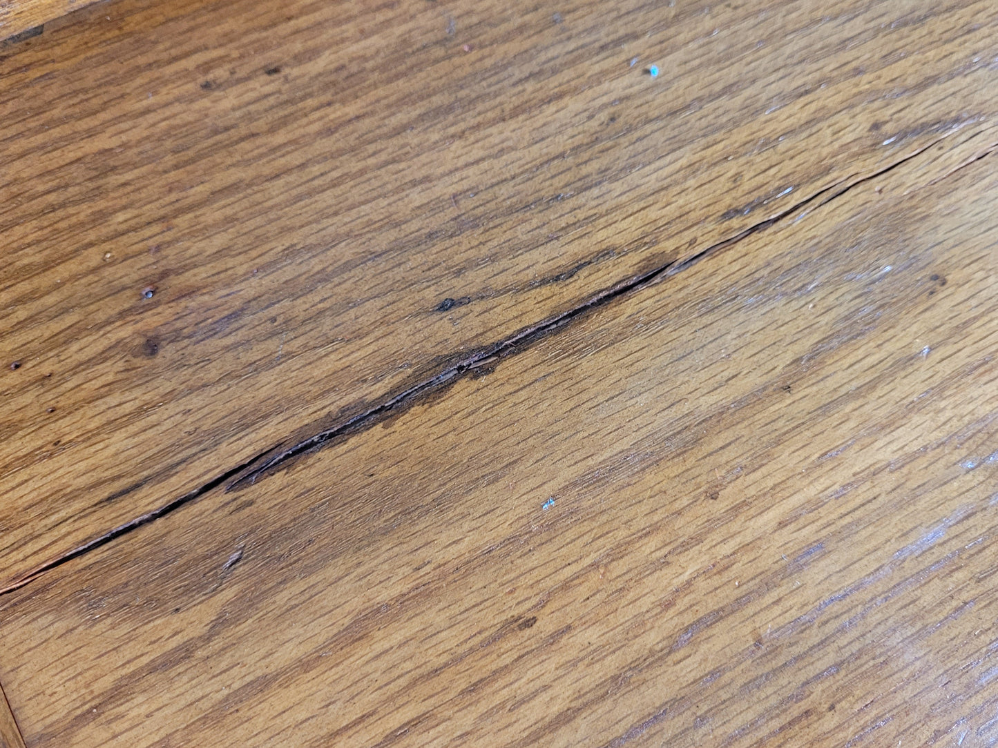 Vintage Student Writing Desk Lockable Inlaid Oak 1950s Delivery Available