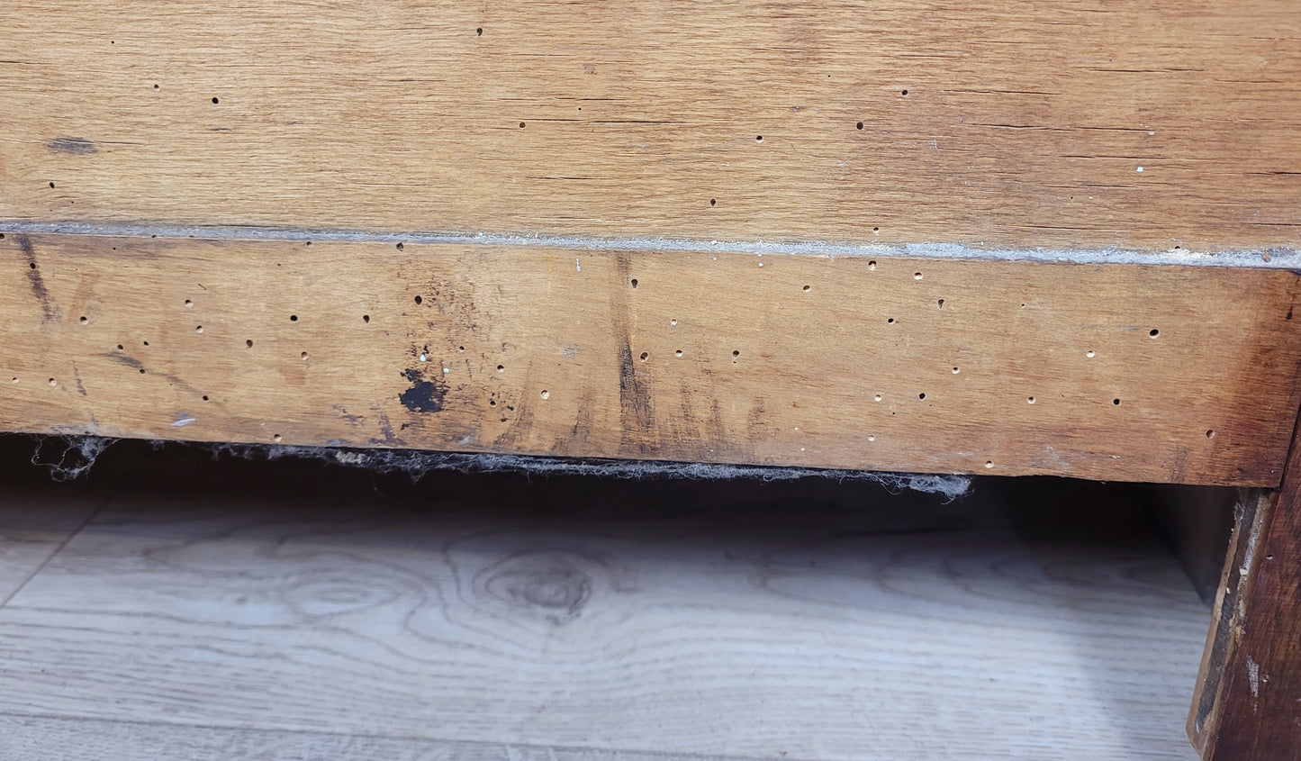 Edwardian Chest of Drawers 2 Over 3 Oak 1910s Drop Handle Delivery Available