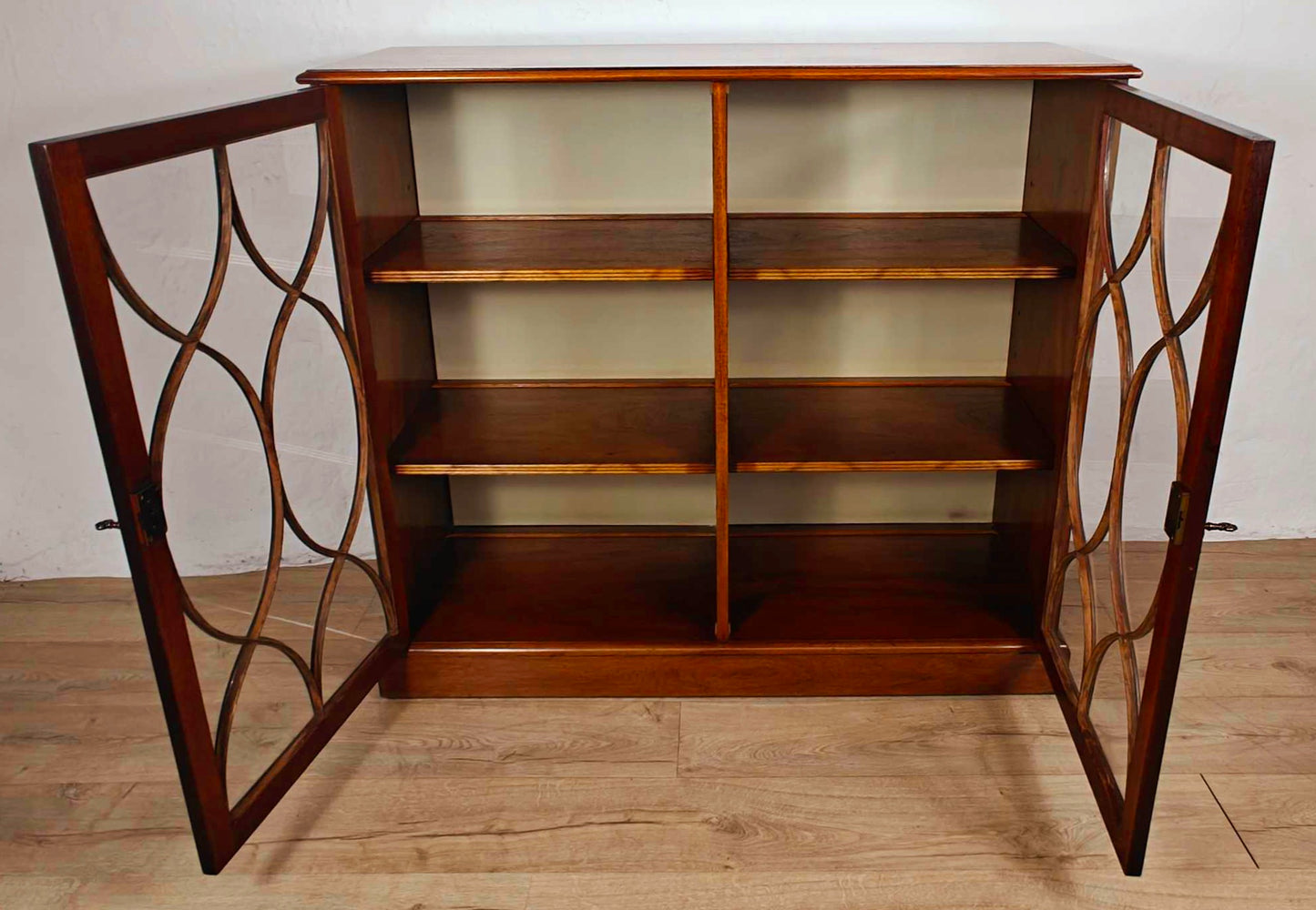 Bevan Funnell Display Cabinet Glass Bookcase Reprodux 1960s Delivery Available