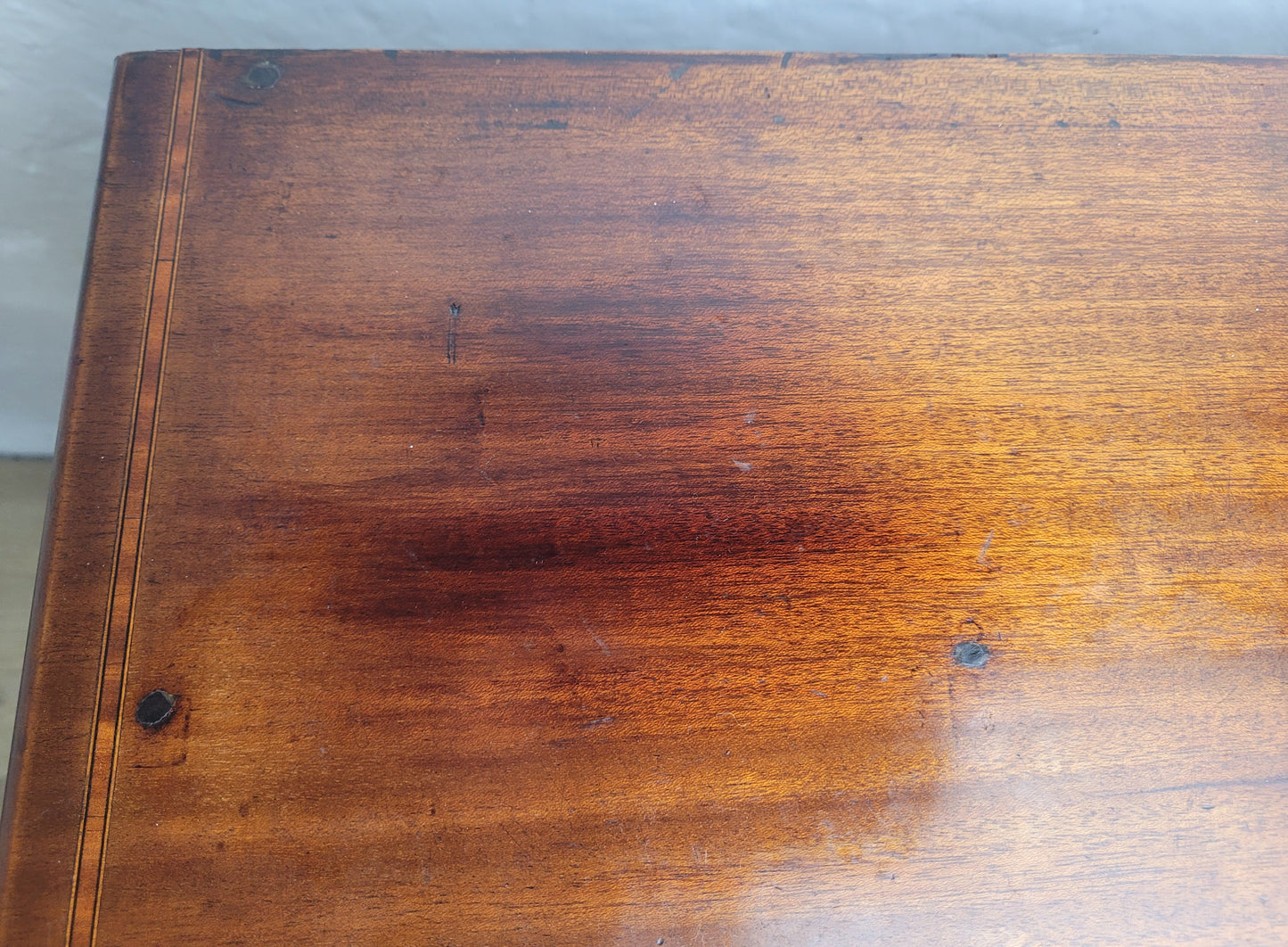 Victorian Dressing Chest of Drawers Inlaid 19thC Drop Handles Delivery Available