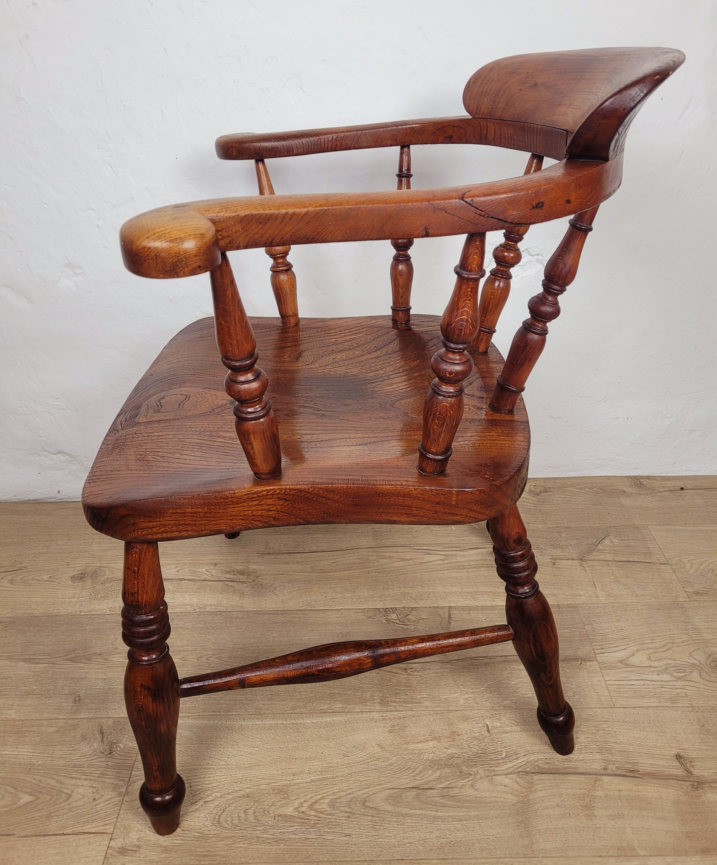Smokers Bow Armchair Victorian Country Farmhouse Ash & Elm Delivery Available