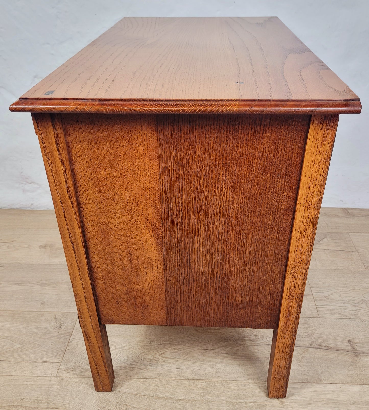 Vintage Chest Of Drawers Oak Carved Country Farmhouse Rustic Delivery Available
