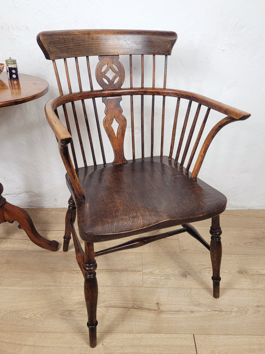 Windsor Armchair Thames Valley Georgian High Back 1850 Delivery Available