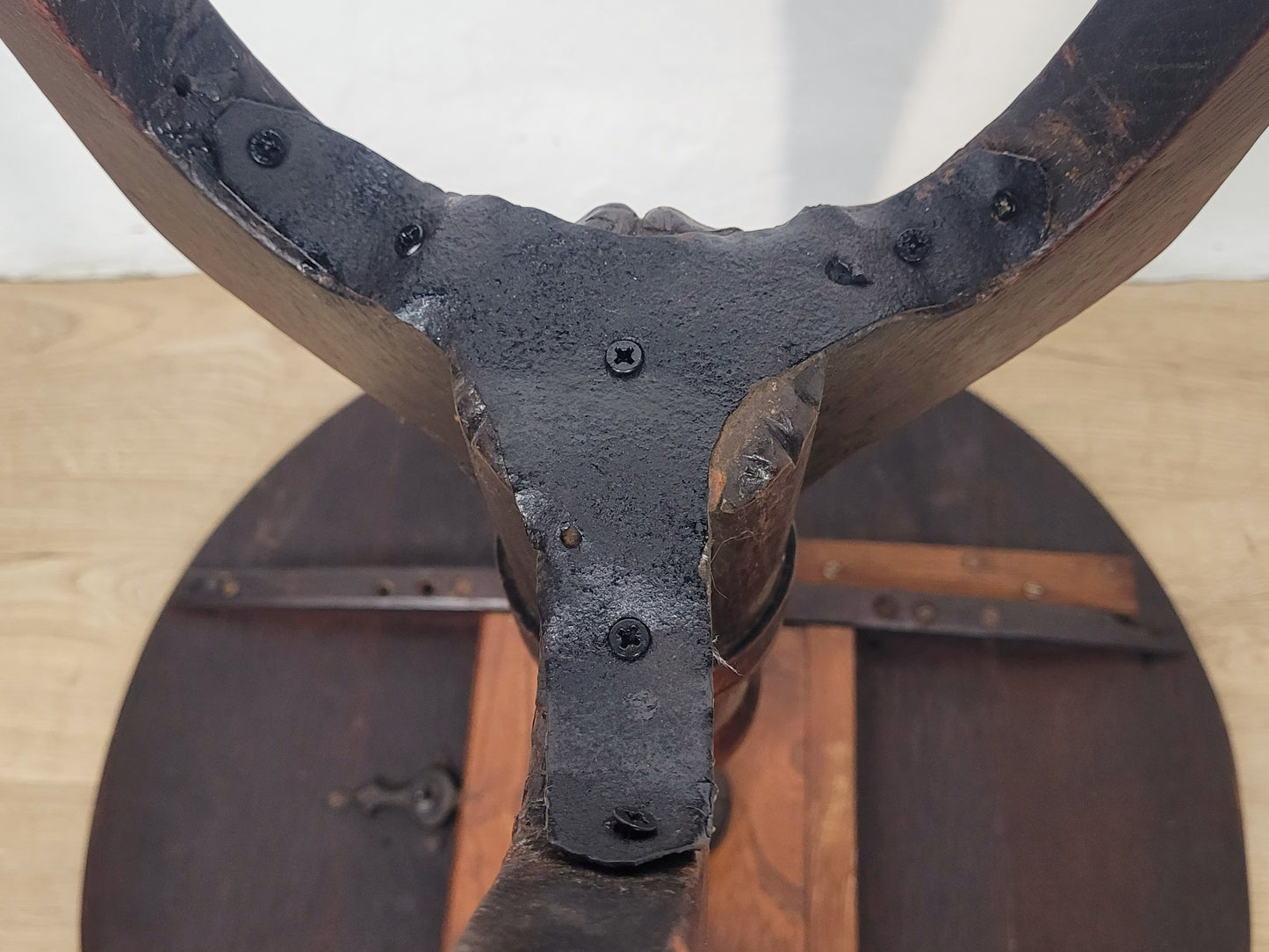 Georgian Tilt Top Table Tripod Occasional Round 18thC Oak Delivery Available