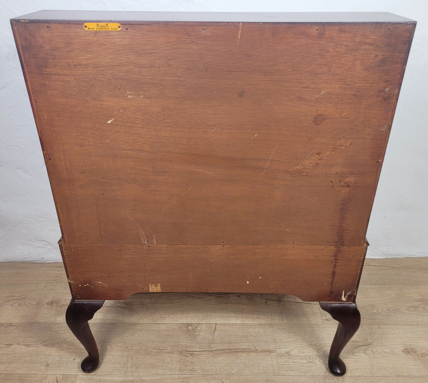 Vintage Writing Bureau Desk Burton Reprod Drawers Mid 20thC Delivery Available