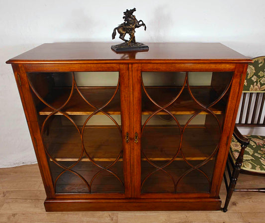 Bevan Funnell Display Cabinet Glass Bookcase Reprodux 1960s Delivery Available