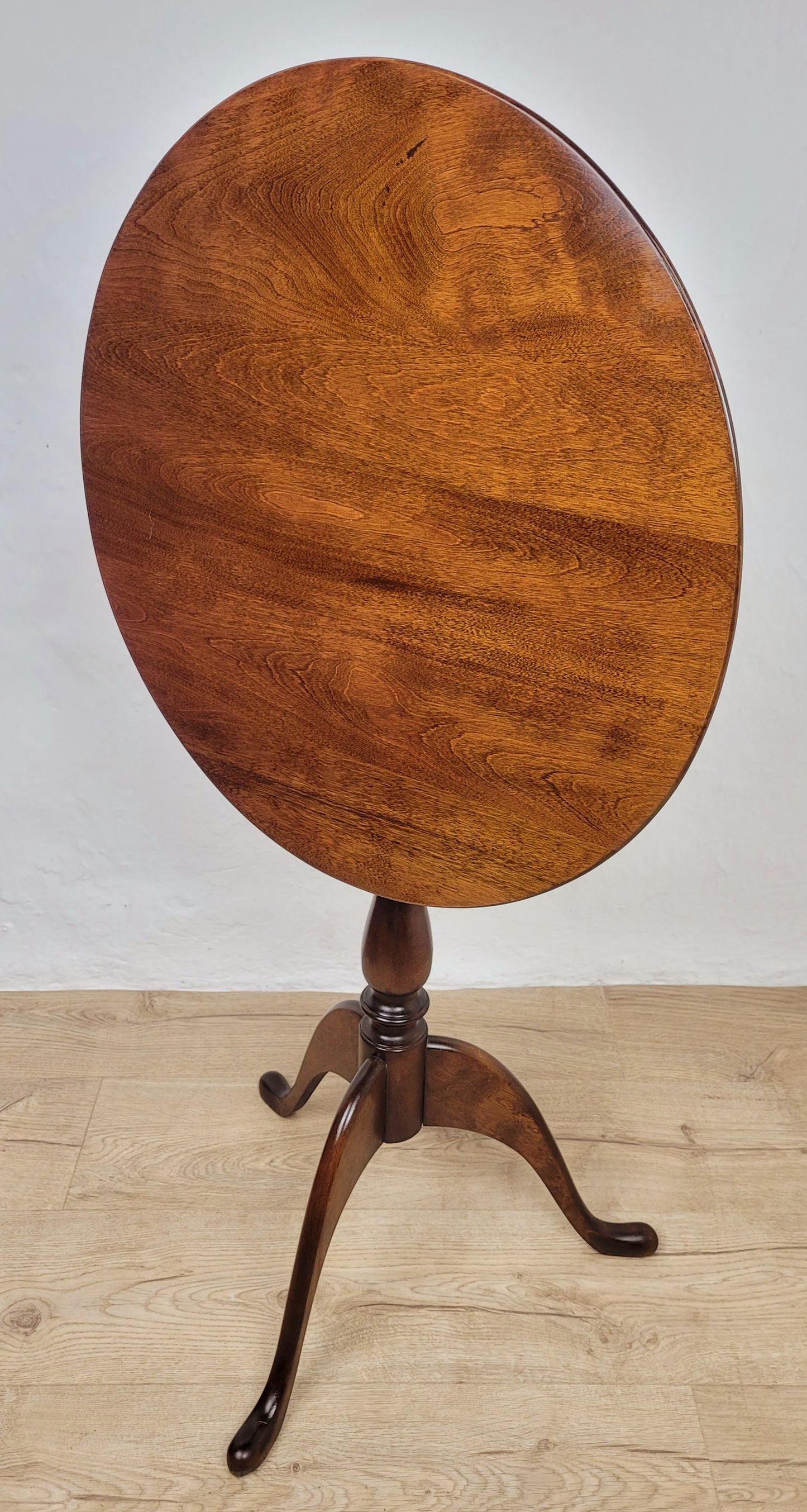 English Tripod Occasional Table Tilt Top Vintage Mid Century Postage Available