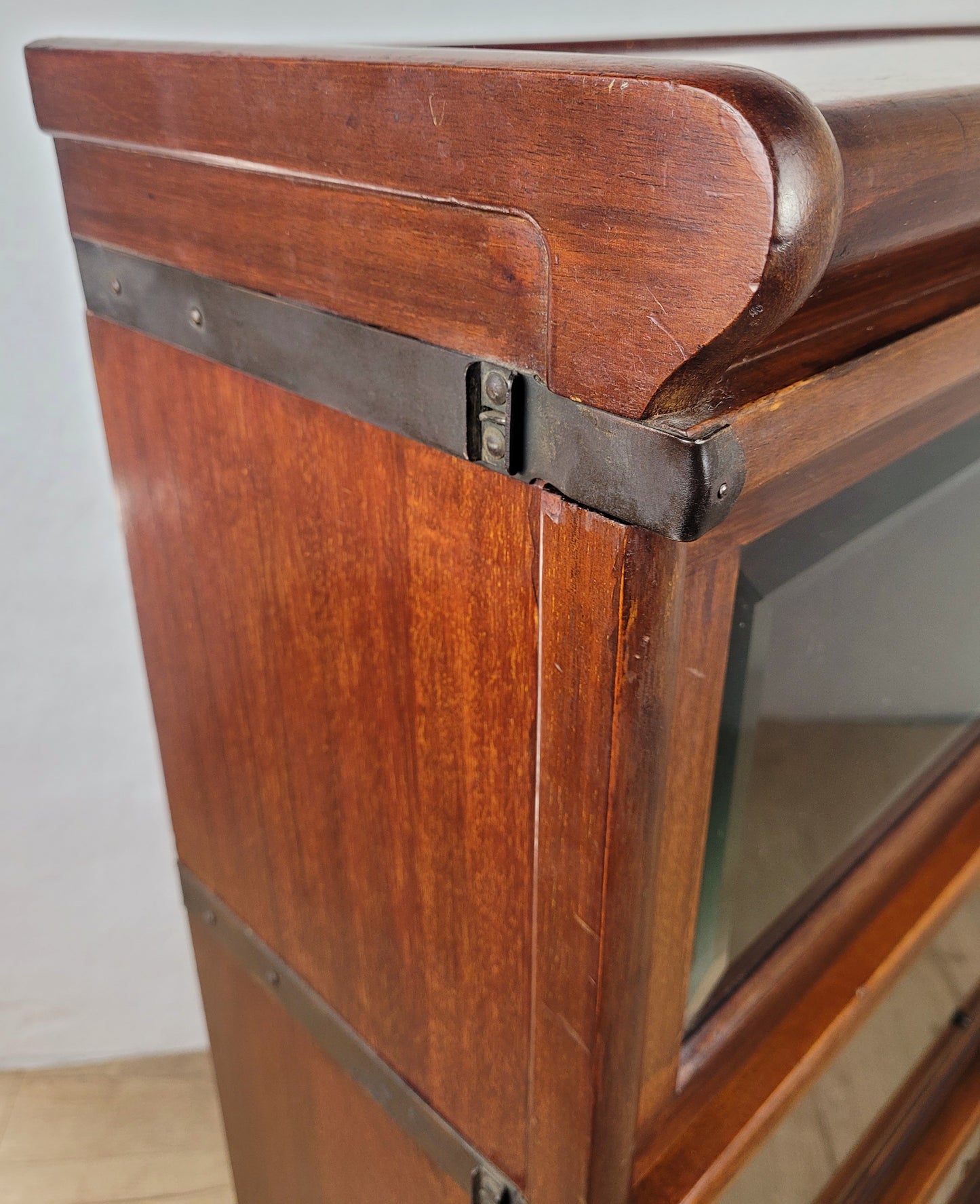 Globe Wernicke Barristers Bookcase 3 Stackable Glass Door Delivery Available