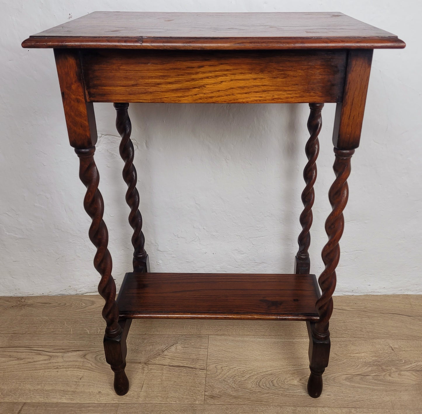 Victorian Occasional Table Barley Twist Country English 19thC Postage Available