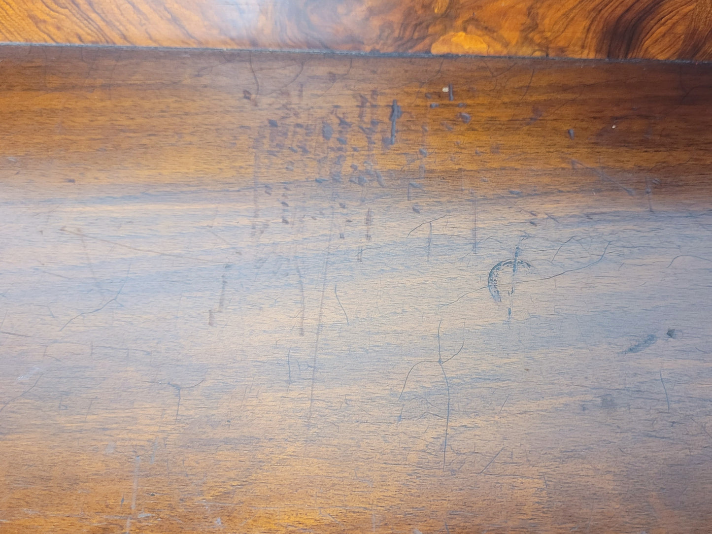 Victorian Walnut Writing Desk Sideboard Antique English Delivery Available