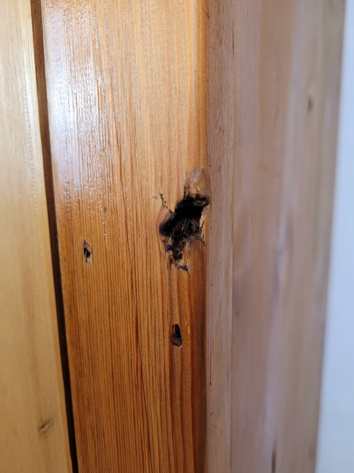 Pine Double Door Wardrobe Country Farmhouse Antique Delivery Available