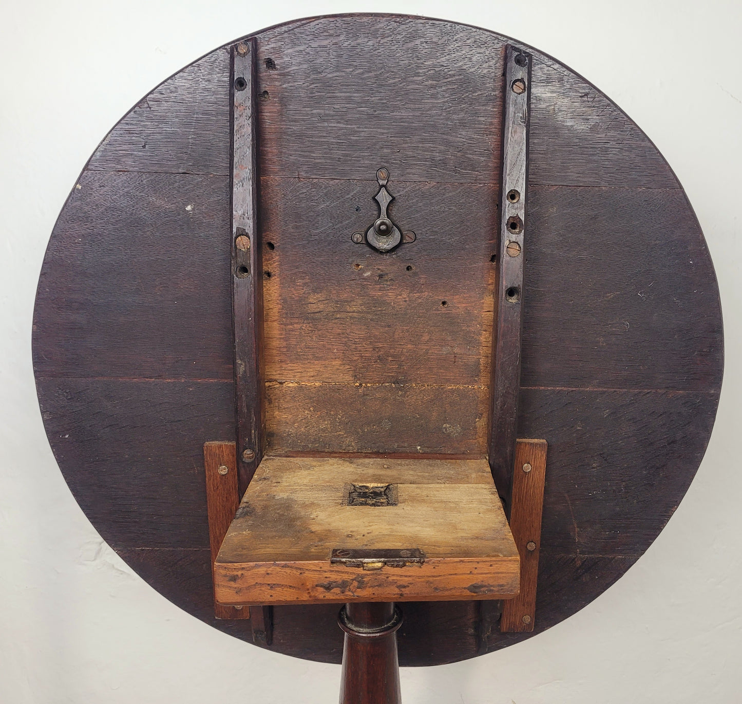 Georgian Tilt Top Table Tripod Occasional Round 18thC Oak Delivery Available