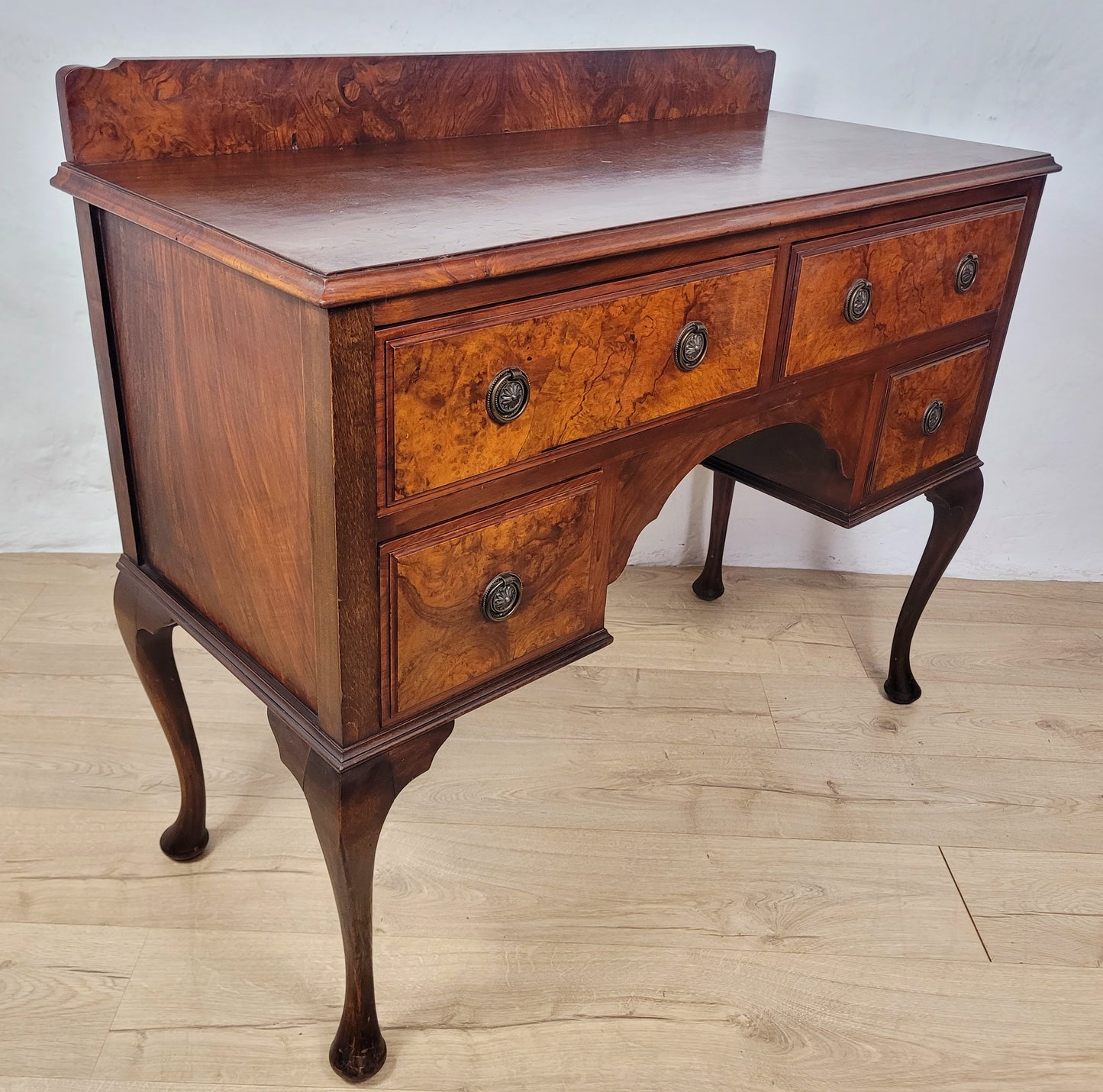 Victorian Walnut Writing Desk Sideboard Antique English Delivery Available