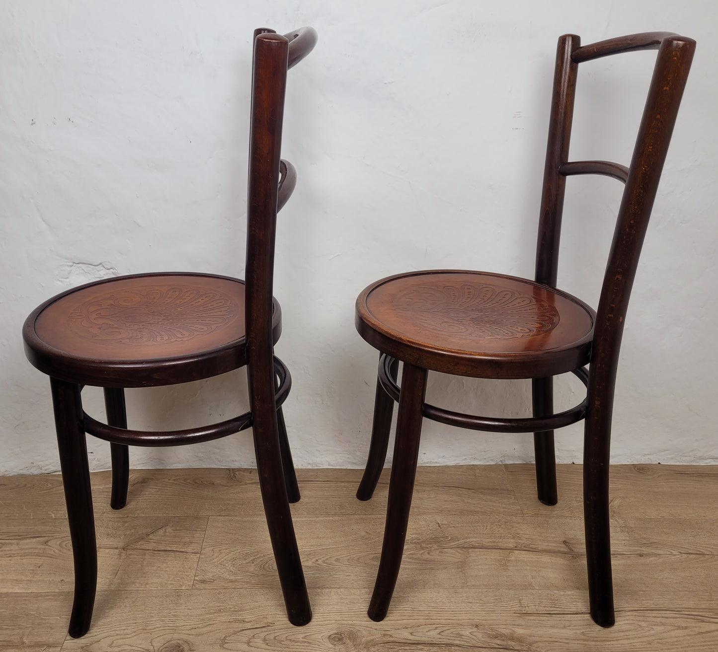 Thonet Style Bentwood Chairs Bistro Cafe 1950's Vintage Postage Available